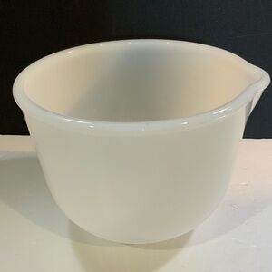 Vintage Sunbeam Bowl Mixmaster Glassbake Milk Glass 20CJ #18